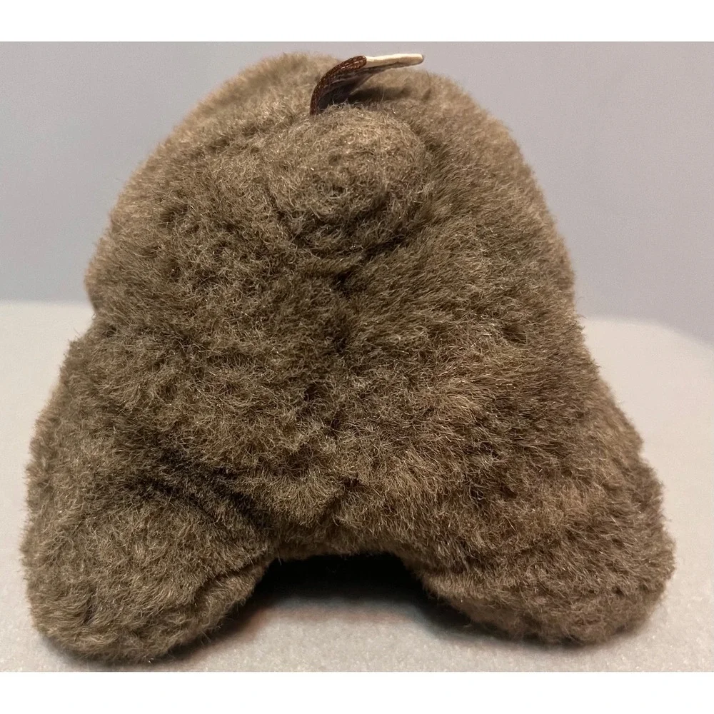 Vintage 1980 Gund Snuffles Brown Sleepy Bear‎ Small Plush Shaggy Toy Korea